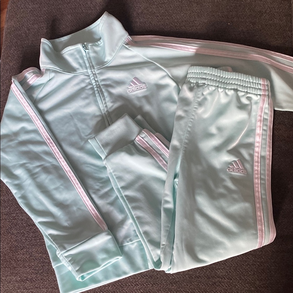 Adidas Mint Green Tracksuit